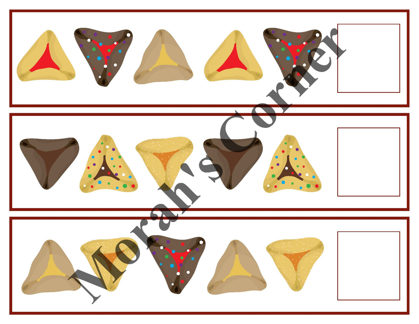 Hamantasch Patterns