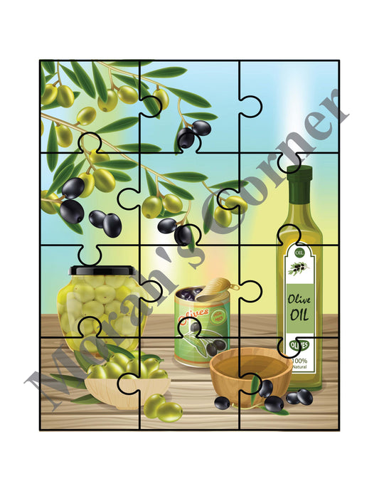 Tu Bshvat- Shivas Haminim Puzzles